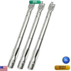 Adjustaburner Gas Grill Burner Universal Stainless Steel Tube Pack Of 3 Extends