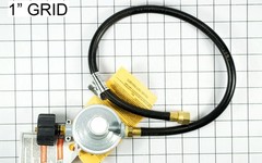 Appliance Factory Parts PF80-17LP REGULATOR AND HOSE (LP)