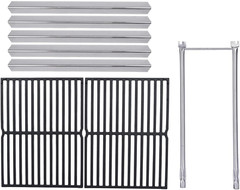 21.5″ Flavorizer Bar & 15″ Grill Grate & 27″ Burner Tube Replacement for Weber