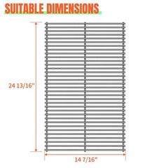 1 Pack 50071 Grill Steel Wire Cooking Grid Rock Grates Replacement Parts for …