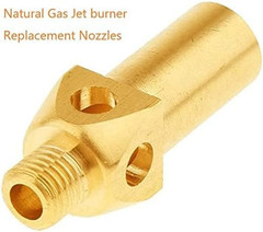 6Pcs Propane Natural Gas Burner Jet Brass Nozzles Propane Burner Head Sparyer fo
