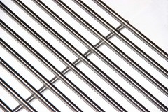 Stainless Steel Cooking Grid Grates – 16 3/8″ x 28 1/2″ for Backyard Grills