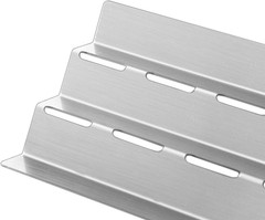 Stainless Steel Grill Heat Plates Shield Flame Tamer, 17-9/16″ BBQ Gas