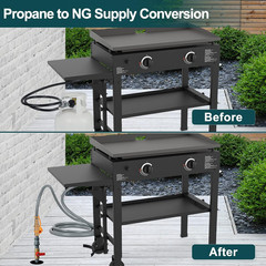 Propane to Natural Gas Conversion Kit, Fit for Blackstone 28” & 36” Griddles,