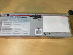 GENUINE Weber 7636 Replacement Flavorizer Bars for Spirit 300 Series Grills (5)