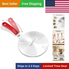9.45 inch Heat Diffuser Stainless Steel Induction Diffuser Plate for Electric…