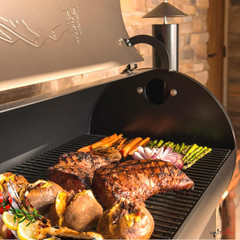 Grill Lid Door Stop Arc Right Side Bca002,For Most Traeger Pro 20,22,34 and Texa