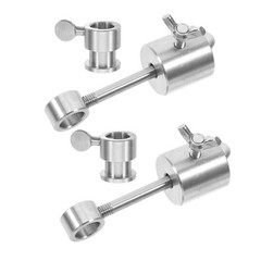 2 Pcs Bbq Rotisserie Grilling Accessories Electric Spit Rod Weight for