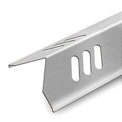 14 3/16” Grill Heat Plates Shield Heat Tent Burner Cover BBQ Stainless Steel