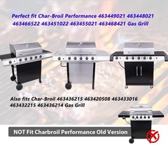 Grill Grate Replacement 5-Burner for Models 463448021 463449021 463466522