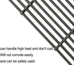 C6505A(4-Pack) 19 3/4″ Cast Iron Cooking Grid Grates Replacement for Chargriller