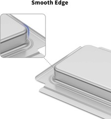 Grill Catch Pan and Drip Tray Set for Q Series – Compatible with Weber Q100