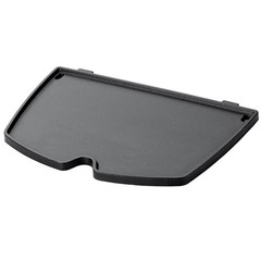 Weber Porcelain Cast Iron Griddle for Q100 & Q1000 Series Gas Grills: 6558-AMP