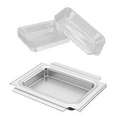 Grill Catch Pan and Drip Tray Set for Q Series – Q100 10.6 x 9.25 inch