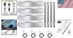 Grill Repair Kit for Nexgrill 4 Burner: Burners, Heat Shields & Igniters