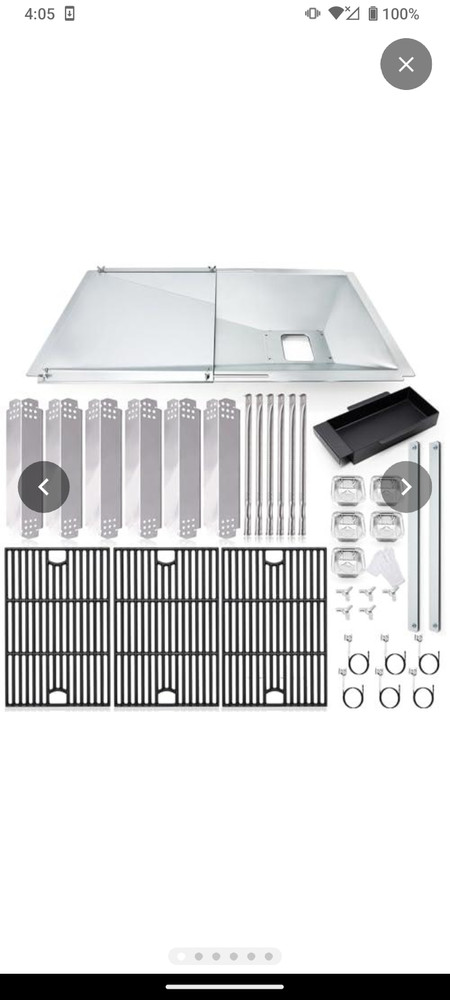 Grill Grease Tray Parts for Nexgrill 720-0896B, 720-0896, 720-0896C, Adjustable