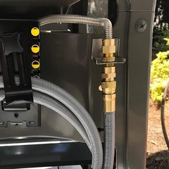 10FT Natural Gas Hose 3/8″ ID Grill Heater Weber Genesis Spirit Gas Line