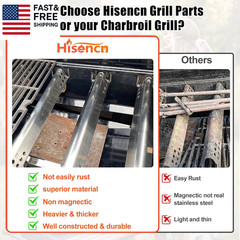 Grill Replacement Parts for Charbroil Advantage 4 Burner 463344015 463432215