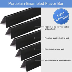 Grill Burners Heat Plates Igniter Replacement Parts for Weber Genesis 300 Series