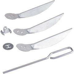 1 Set 18-1/2-Inch One-Touch Cleaning System Kit For Weber Grill 3618 7443 307443