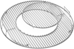 Hinged Cooking Grate for Weber, 22.5 Inch Charcoal Grills, Kettle, Performer, Ma