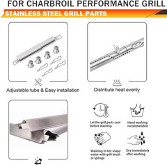 463365021 463366022 Grill Replacement Parts for Charbroil Performance 4 Burner 4