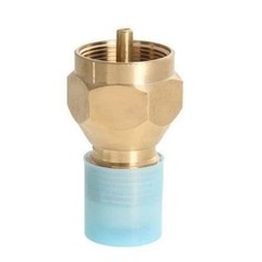 Sustainable Propane Gas Refill Adapter for 1lb Throwaway Bottle Cylinder