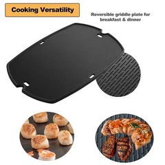 7582 Griddle Replacement Parts for Weber Q1200 Q1000 Q1400 Q120 Q140 Q100 Cas…