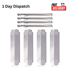 Nexgrill 720-0830H Burner & Heat Shield Kit 4 Burner Replacement