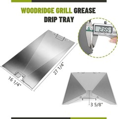 Drip Tray for Traeger Woodridge Grill Grease Drip Pan Wood Pellet TFB86MLH