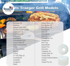 Auger Motor Bushing Part Compatible with Traeger, Pit Boss, Camp Chef & Z Grills