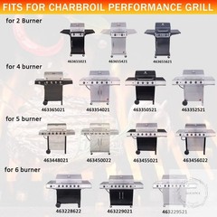 Grill Replacement Parts for Charbroil Performance 5 Burner 463448021 463455021