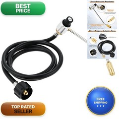 Lemfema 6Feet Propane Adapter Hose 1 Lb 20 Lb Converter 5430 Stove Pressure