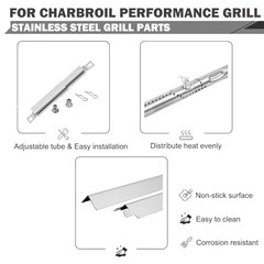 463630021 Heat Tent Burners Replacement for Charbroil 2 burner grill parts