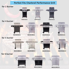 Grill Replacement Parts for Charbroil Performance 5 Burner 463448021 463450022 4