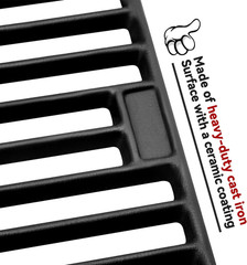 19 3/4″ Grill Grates for Chargriller 3001, 5050, 3008, 3030, 3725, 4000, 5252, K