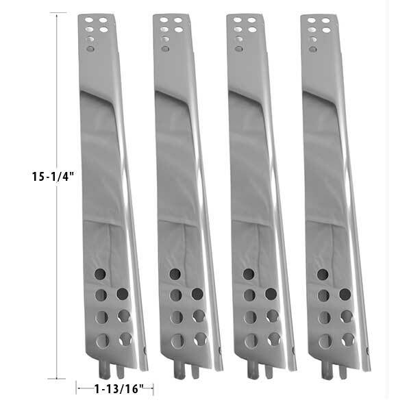Replacement Heat Plate For Charbroil 463675016, 466242515, Gas Grill Models,-4PK