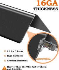 Paayox Flavorizer Bars 24.5 Inch for Weber Genesis Grill Parts Genesis 300 31…