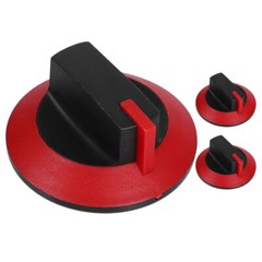 3 Pcs Gas Stove Knob Grill Universal Replacement Knobs Camping Parts