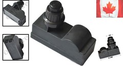 Compact Push Button Spark Ignitor for Gas Grills – Universal Fit 2 Male Outlet