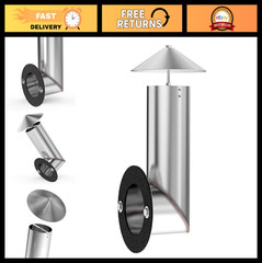 Pellet Grill Smoke Stack Replacement – Stainless Steel Chimney for BBQ Smokers