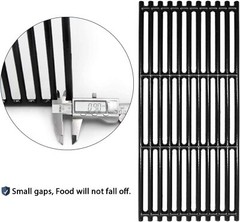 Cast Iron Grill Cooking Grates Grid 18 1/4″ 3-Pack for Char-Broil TRU-Infrared