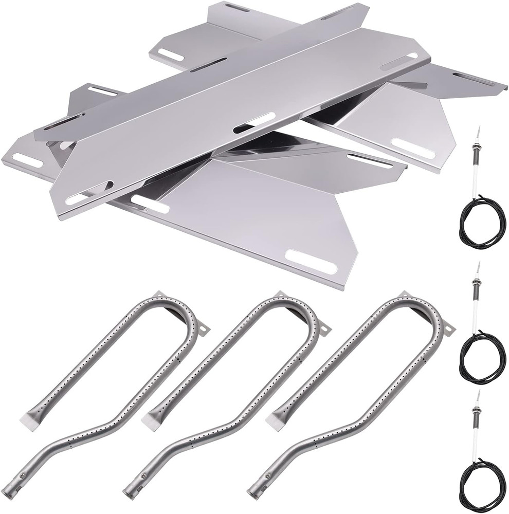 Jenn-Air Grill Parts Kit: Burners, Heat Plates, Igniters for Models 720-0336/051