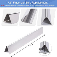 Grill Replacement Parts for Genesis 300 Series Flavorizer Bars & Heat Deflectors