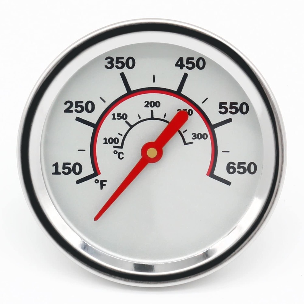 1.85″ Lid Temperature Gauge for Most of Char Broil Gas Grills, Grill Thermometer