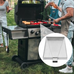 Stainless Steel Drip Pan/Tray Grease Drip Tray Liners Kit for Grilling Barbique