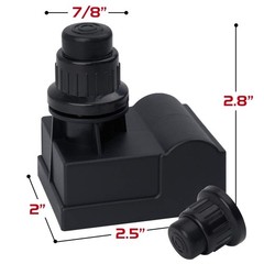 Grill Igniter 4 Outlet Push Button Spark Generator Replacement 1.5V AA Battery