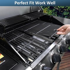 17″Grill Grates Cast Iron Cooking Grate for Char Broil G426-0004-W1 G426-0005-W1