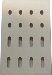 6-Pack Universal Replacement Heat Plate Flame Tamer, Ceramic Brick Flame Tamer,