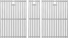 Stainless Steel Grill Grates for Weber Spirit 300 Genesis 1000-3500 7638 7639